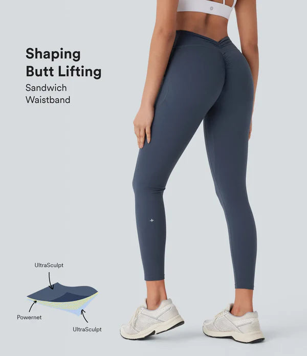 LL™ V-Back Butt Lift Leggings with Pockets