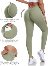 LL™ V-Back Butt Lift Leggings with Pockets
